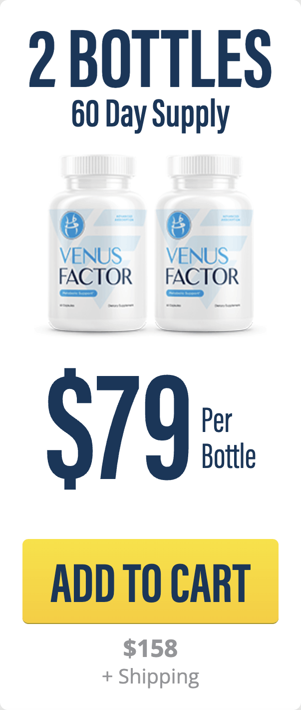 Venus Factor 60 day supply 2 bottles